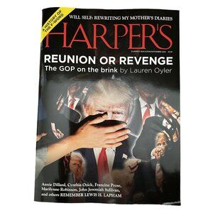 Harpers Magazine November 2024 Trump Reunion or Revenge GOP on the Brink